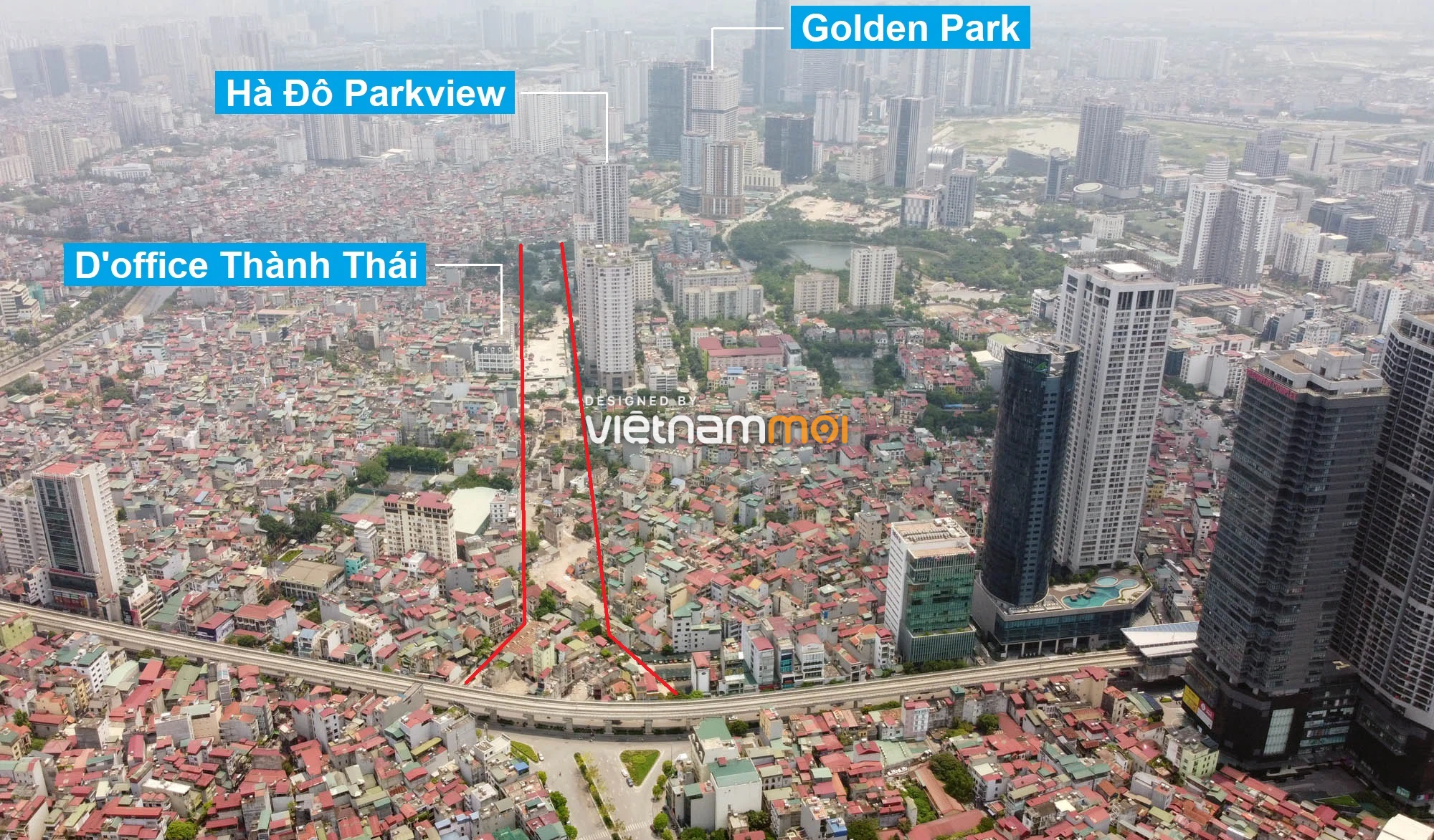 Vành đai 2,5 sẽ mở theo quy hoạch qua quận Cầu Giấy, Hà Nội - Ảnh 6.