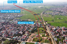 Đường Vành đai 4 sẽ mở theo quy hoạch qua huyện Hoài Đức, Hà Nội