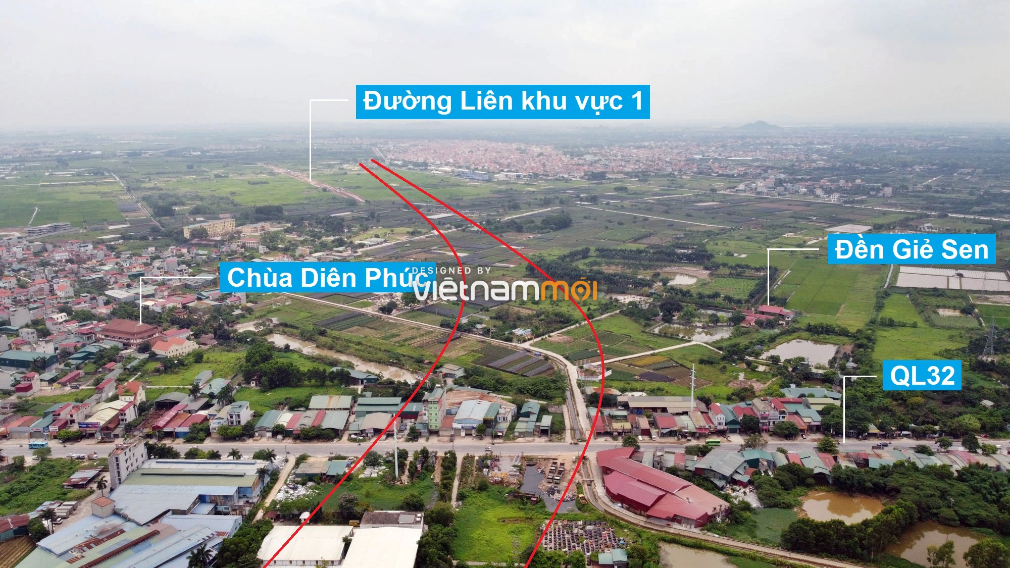 Đường Vành đai 4 sẽ mở theo quy hoạch qua huyện Hoài Đức, Hà Nội - Ảnh 3.