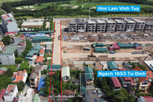 Đường sẽ mở theo quy hoạch ở phường Long Biên, Long Biên, Hà Nội (phần 2)