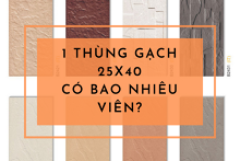 1 thùng gạch 20x40 có bao nhiêu viên? Cập nhật giá gạch ốp tường trang trí 20x40 mới nhất