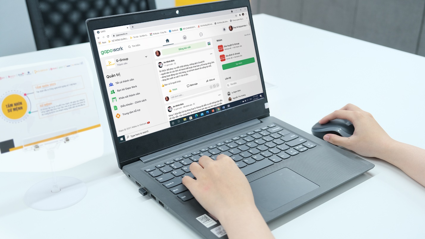 Nền tảng GapoWork xuất hiện đúng thời điểm doanh nghiệp cần làm việc từ xa - Ảnh 1. Nền tảng GapoWork xuất hiện đúng thời điểm doanh nghiệp cần làm việc từ xa - Ảnh 1.