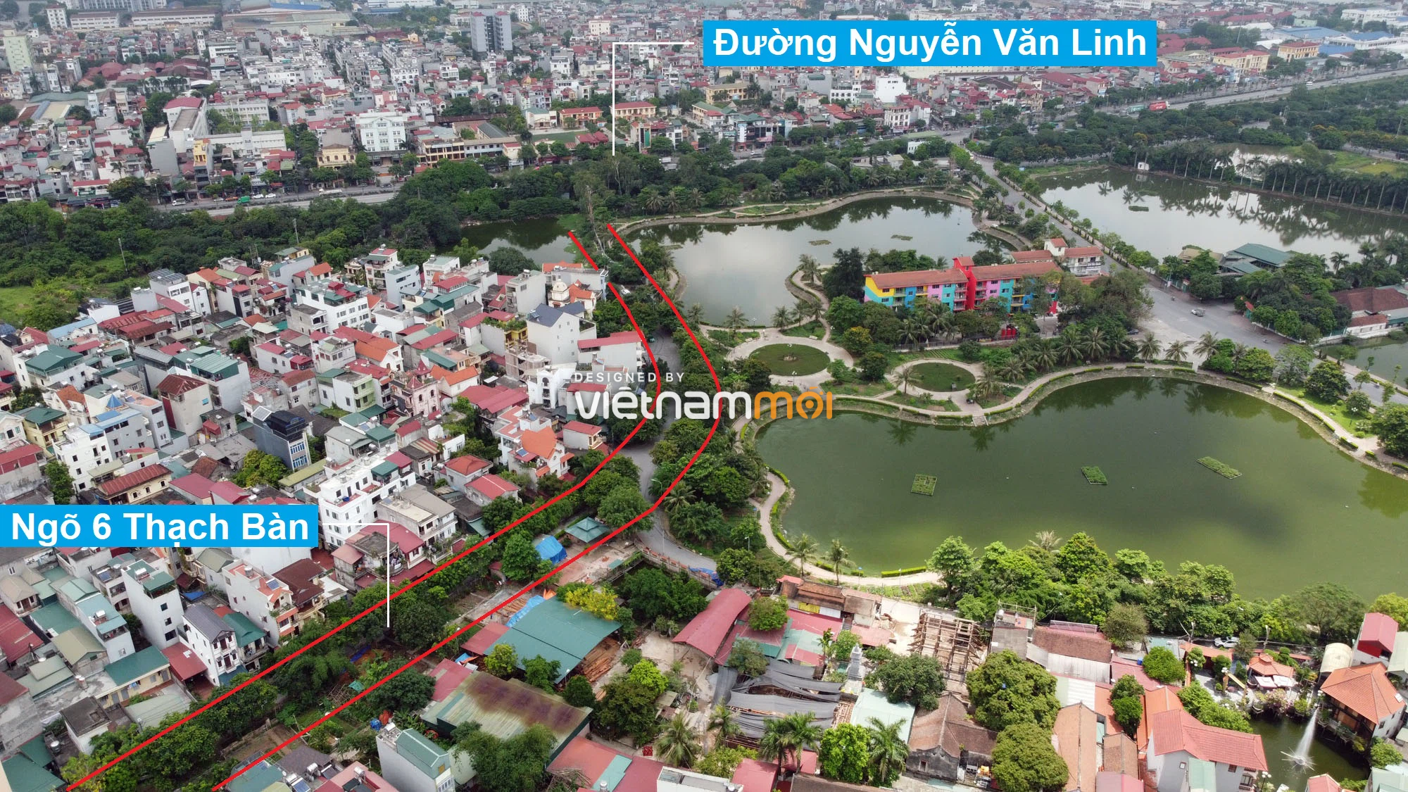 Đường sẽ mở theo quy hoạch ở phường Thạch Bàn, Long Biên, Hà Nội (phần 2) - Ảnh 7.