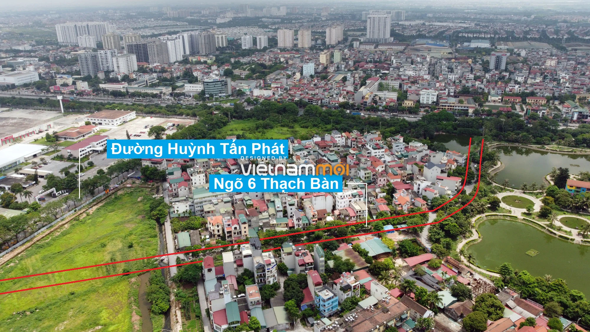 Đường sẽ mở theo quy hoạch ở phường Thạch Bàn, Long Biên, Hà Nội (phần 2) - Ảnh 8.