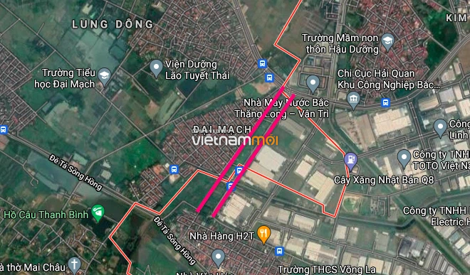 Đường sẽ mở ở xã Đại Mạch, Đông Anh, Hà Nội - Ảnh 2. Đường sẽ mở ở xã Đại Mạch, Đông Anh, Hà Nội - Ảnh 2.