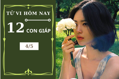 Tử vi hàng ngày hôm nay 4/5 của 12 con giáp: Tuổi Thân đón nhiều tài lộc, tuổi Hợi cẩn thận người thứ ba