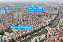 Vành đai 2,5 sẽ mở theo quy hoạch qua quận Thanh Xuân, Hà Nội