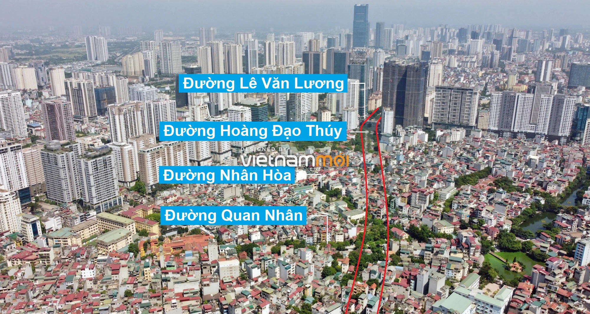 Vành đai 2,5 sẽ mở theo quy hoạch qua quận Thanh Xuân, Hà Nội - Ảnh 1. Vành đai 2,5 sẽ mở theo quy hoạch qua quận Thanh Xuân, Hà Nội - Ảnh 1.