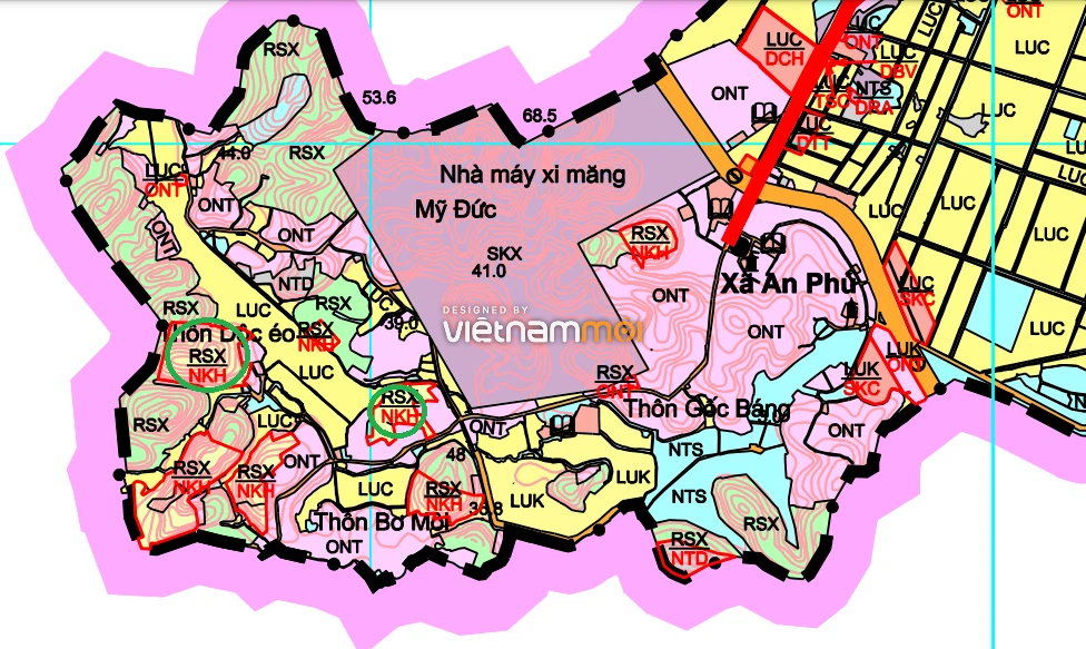 Đất dính quy hoạch ở xã An Phú, Mỹ Đức, Hà Nội - Ảnh 1. Đất dính quy hoạch ở xã An Phú, Mỹ Đức, Hà Nội - Ảnh 1.
