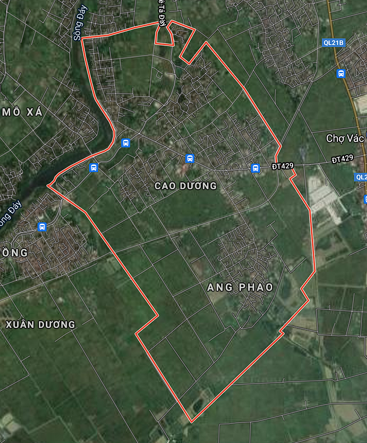 Bản đồ quy hoạch sử dụng đất xã Cao Dương, Thanh Oai, Hà Nội - Ảnh 1.