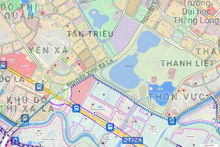Bản đồ quy hoạch giao thông xã Tân Triều, Thanh Trì, Hà Nội