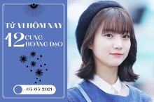 Tử vi hôm nay (5/5/2021) của 12 cung hoàng đạo: Bạch Dương ghen tị, Cự Giải hãy làm việc chăm chỉ