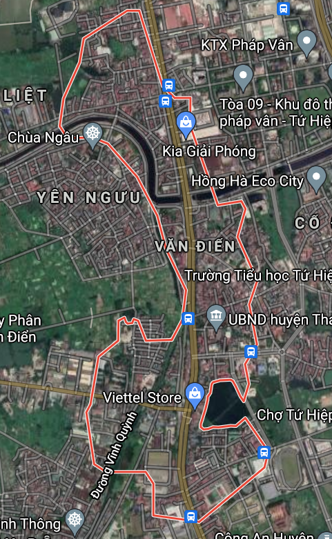 Kế hoạch sử dụng đất thị trấn Văn Điển, Thanh Trì, Hà Nội năm 2021 - Ảnh 1.