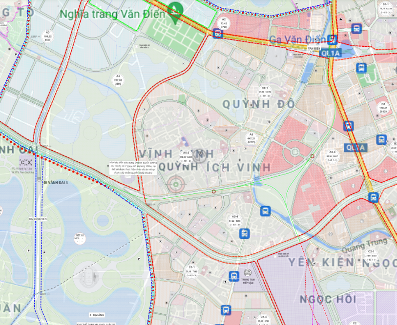 Bản đồ quy hoạch sử dụng đất xã Vĩnh Quỳnh, Thanh Trì, Hà Nội - Ảnh 2.