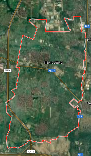 Bản đồ quy hoạch sử dụng đất xã Tiên Dương, Đông Anh, Hà Nội - Ảnh 1. Bản đồ quy hoạch sử dụng đất xã Tiên Dương, Đông Anh, Hà Nội - Ảnh 1.