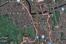 Kế hoạch sử dụng đất thị trấn Văn Điển, Thanh Trì, Hà Nội năm 2021