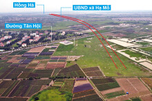 Đường Vành đai 4 sẽ mở theo quy hoạch qua huyện Đan Phượng, Hà Nội