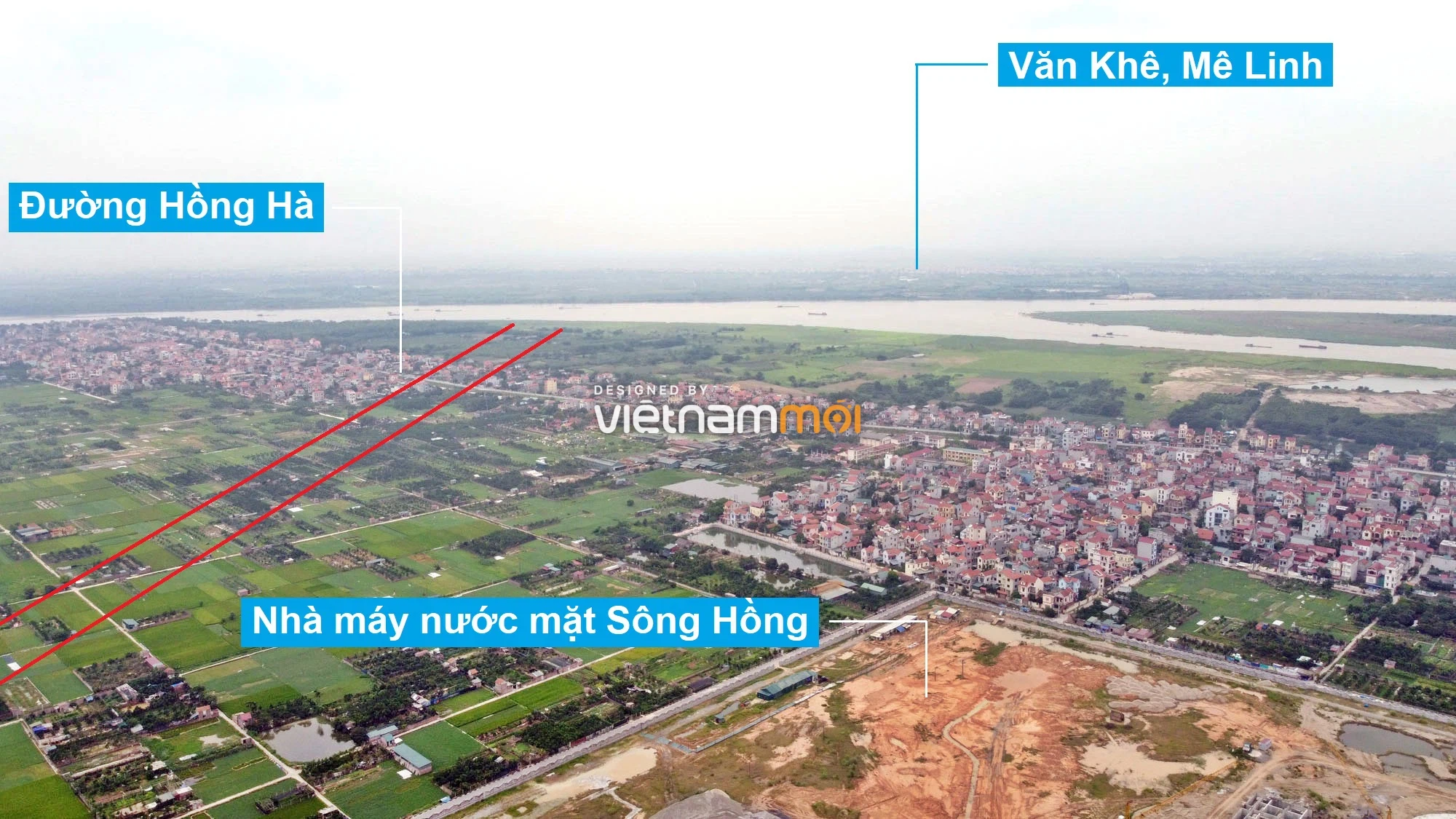 Toàn cảnh đường Vành đai 4 theo quy hoạch qua huyện Đan Phượng, Hà Nội - Ảnh 2. Toàn cảnh đường Vành đai 4 theo quy hoạch qua huyện Đan Phượng, Hà Nội - Ảnh 2.