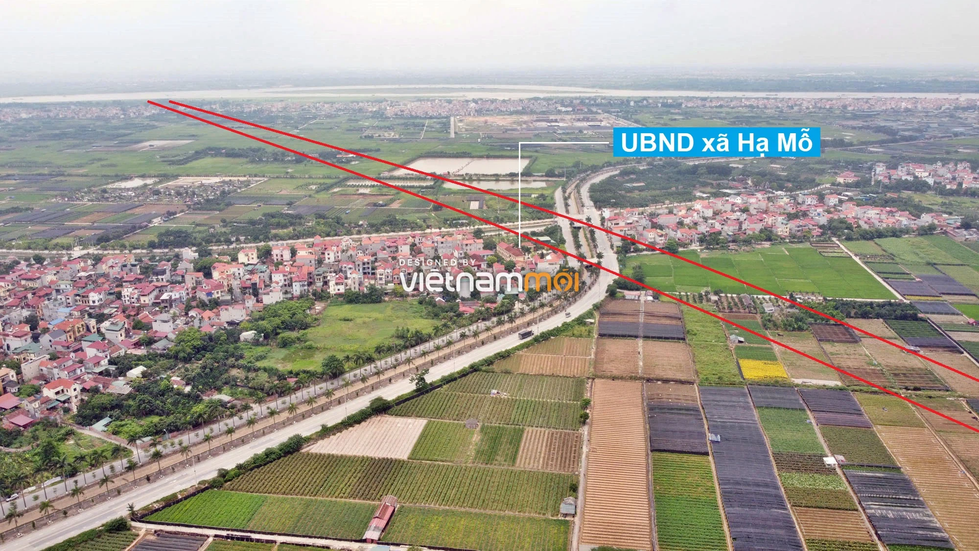 Toàn cảnh đường Vành đai 4 theo quy hoạch qua huyện Đan Phượng, Hà Nội - Ảnh 4. Toàn cảnh đường Vành đai 4 theo quy hoạch qua huyện Đan Phượng, Hà Nội - Ảnh 4.