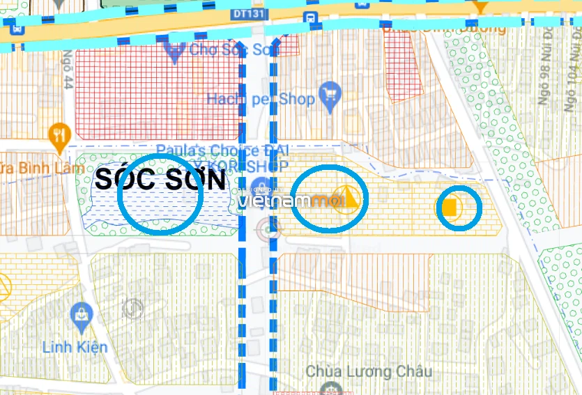 Đất dính quy hoạch ở huyện Sóc Sơn, Hà Nội - Ảnh 1.