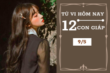 Tử vi hàng ngày hôm nay 9/5 của 12 con giáp: Ngọ có vận may tiền bạc, Hợi cần đột phá để thành công