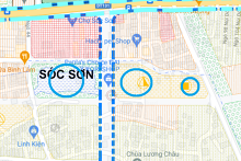 Đất dính quy hoạch ở huyện Sóc Sơn, Hà Nội