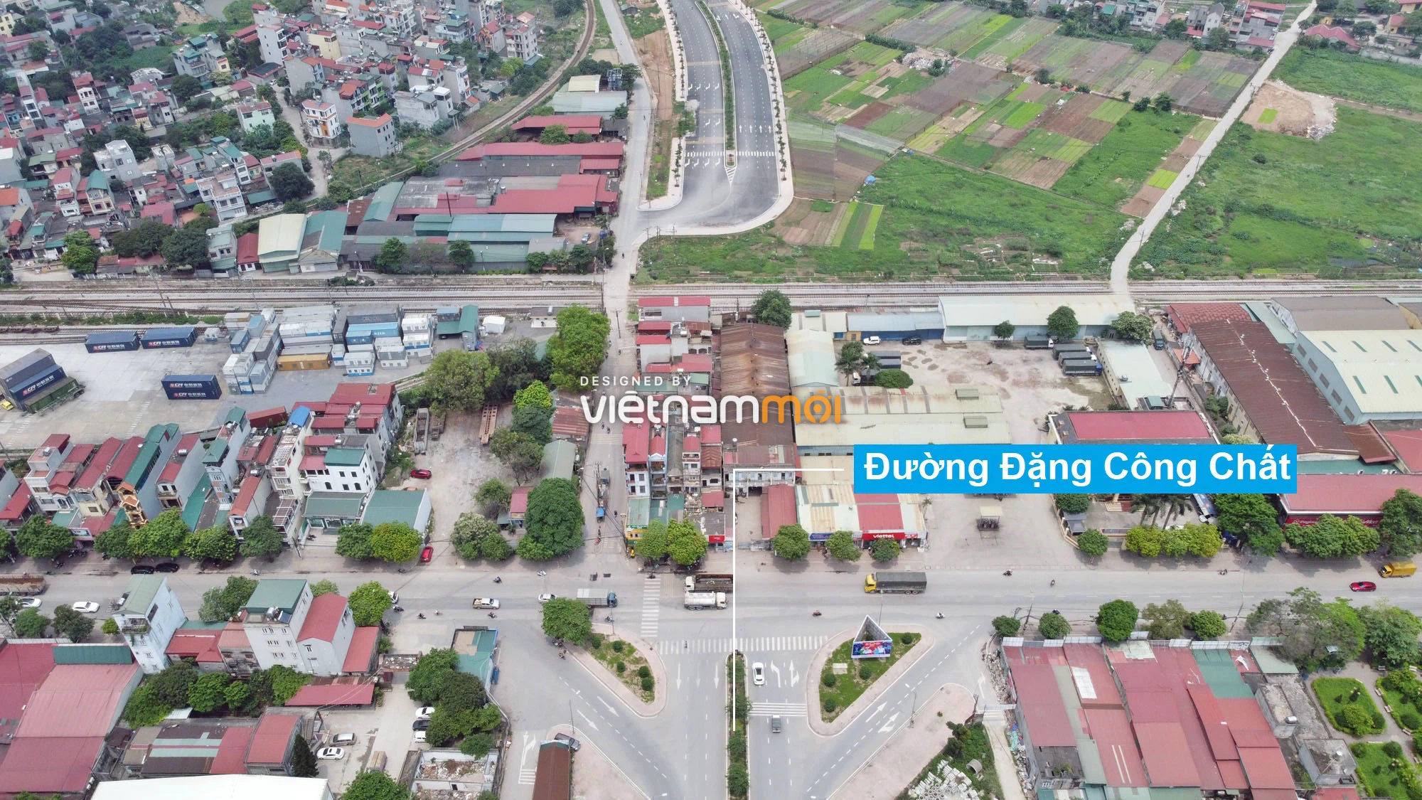 Toàn cảnh tuyến đường 40 m qua xã Yên Viên, Yên Thường đang mở theo quy hoạch ở Hà Nội - Ảnh 2.
