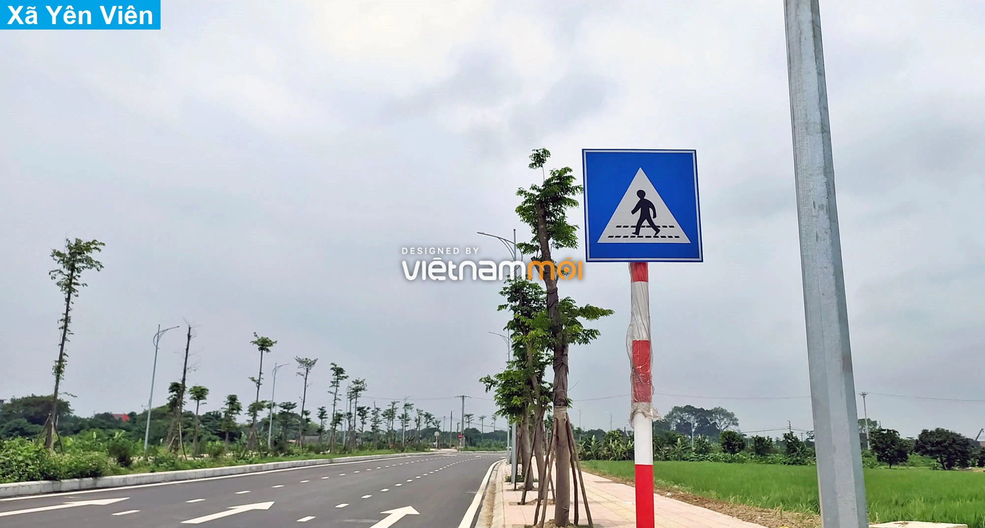 Toàn cảnh tuyến đường 40 m qua xã Yên Viên, Yên Thường đang mở theo quy hoạch ở Hà Nội - Ảnh 5.