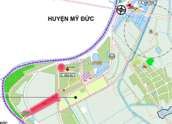 Đất dính quy hoạch ở xã Hoà Xá, Ứng Hoà, Hà Nội - Ảnh 1.