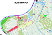 Đất dính quy hoạch ở xã Hoà Xá, Ứng Hoà, Hà Nội