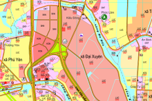 Bản đồ quy hoạch sử dụng đất xã Đại Xuyên, Phú Xuyên, Hà Nội