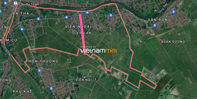 Đường sẽ mở ở xã Viên An, Ứng Hoà, Hà Nội - Ảnh 2.