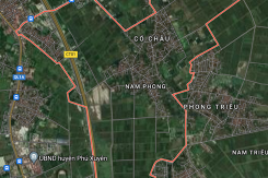Kế hoạch sử dụng đất xã Nam Phong, Phú Xuyên, Hà Nội năm 2021