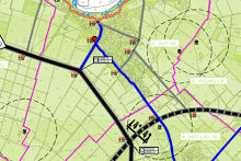 Bản đồ quy hoạch giao thông xã Xuy Xá, Mỹ Đức, Hà Nội