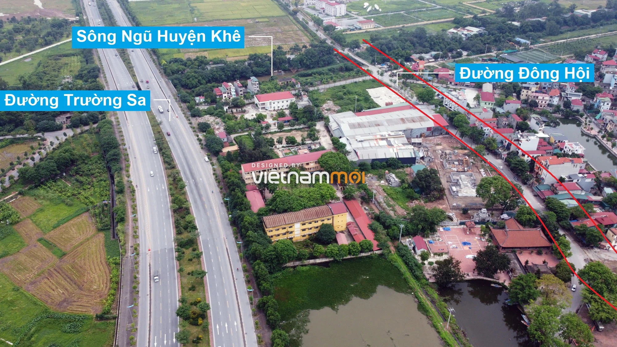 Đường sẽ mở theo quy hoạch ở xã Đông Hội, Đông Anh, Hà Nội (phần 2) - Ảnh 4. Đường sẽ mở theo quy hoạch ở xã Đông Hội, Đông Anh, Hà Nội (phần 2) - Ảnh 4.