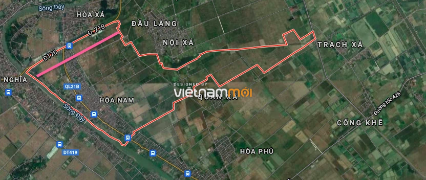 Đường sẽ mở ở xã Hoà Nam, Ứng Hoà, Hà Nội - Ảnh 2. Đường sẽ mở ở xã Hoà Nam, Ứng Hoà, Hà Nội - Ảnh 2.