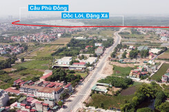 Tiến độ dự án đường đê Hữu Đuống đoạn Dốc Lời, Đặng Xá đến xã Lệ Chi trị giá 500 tỷ đồng ở Gia Lâm