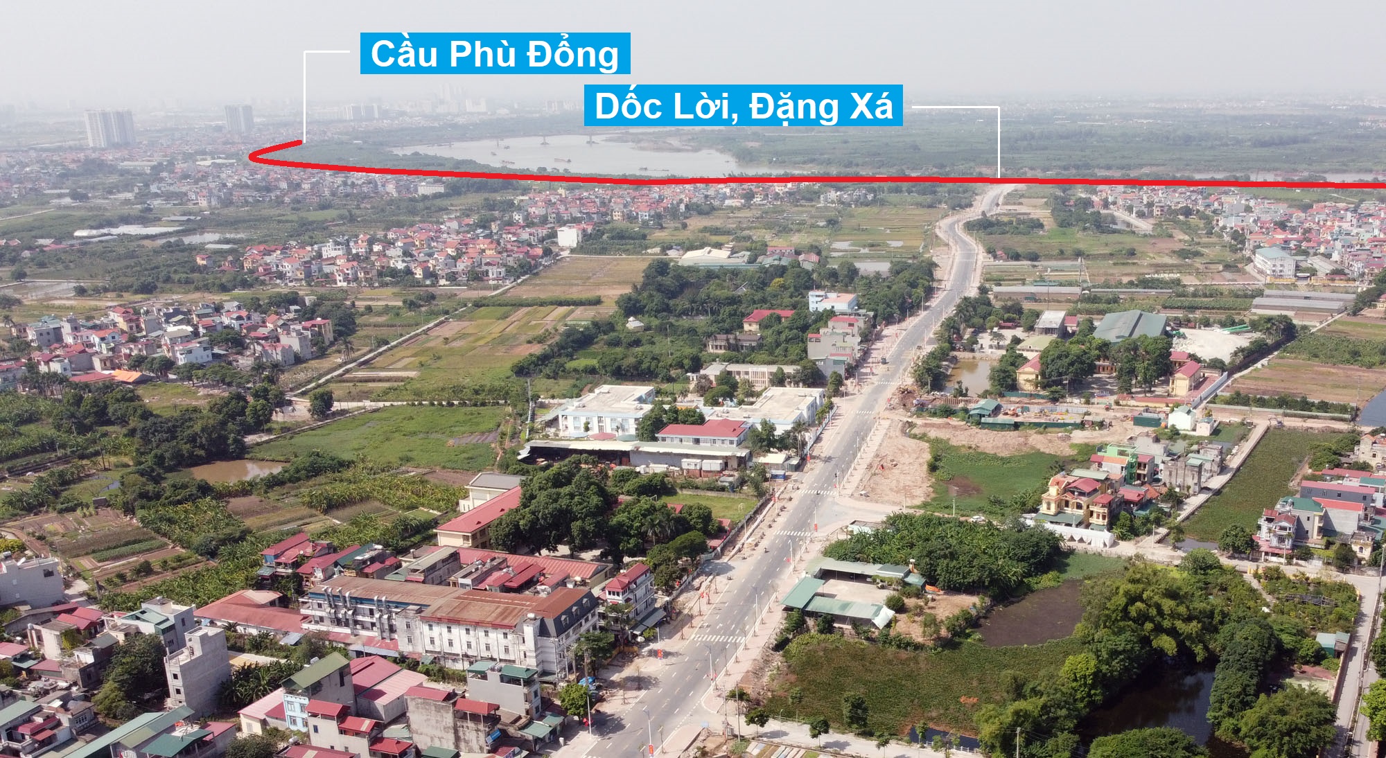 Tiến độ dự án đường đê Hữu Đuống đoạn Dốc Lời, Đặng Xá đến xã Lệ Chi trị giá 500 tỷ đồng ở Gia Lâm - Ảnh 1. Tiến độ dự án đường đê Hữu Đuống đoạn Dốc Lời, Đặng Xá đến xã Lệ Chi trị giá 500 tỷ đồng ở Gia Lâm - Ảnh 1.