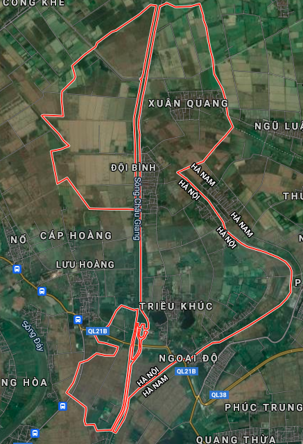 Đất dính quy hoạch ở xã Đội Bình, Ứng Hoà, Hà Nội - Ảnh 2.