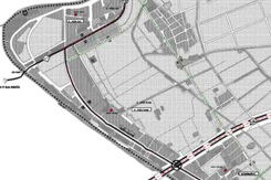 Bản đồ quy hoạch giao thông xã Hoà Nam, Ứng Hoà, Hà Nội  thời kỳ 2021 - 2030