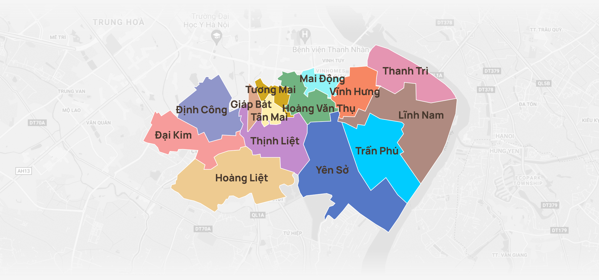 Loạt thông tin quy hoạch nên biết khi mua nhà đất tại quận Hoàng Mai, Hà Nội - Ảnh 1. Loạt thông tin quy hoạch nên biết khi mua nhà đất tại Hoàng Mai, Hà Nội - Ảnh 1.