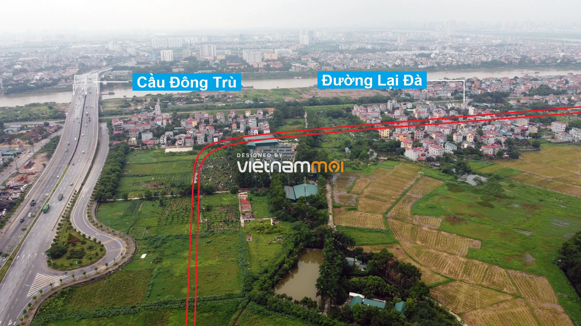 Đường sẽ mở theo quy hoạch ở xã Đông Hội, Đông Anh, Hà Nội (phần 3) - Ảnh 5. Đường sẽ mở theo quy hoạch ở xã Đông Hội, Đông Anh, Hà Nội (phần 3) - Ảnh 5.