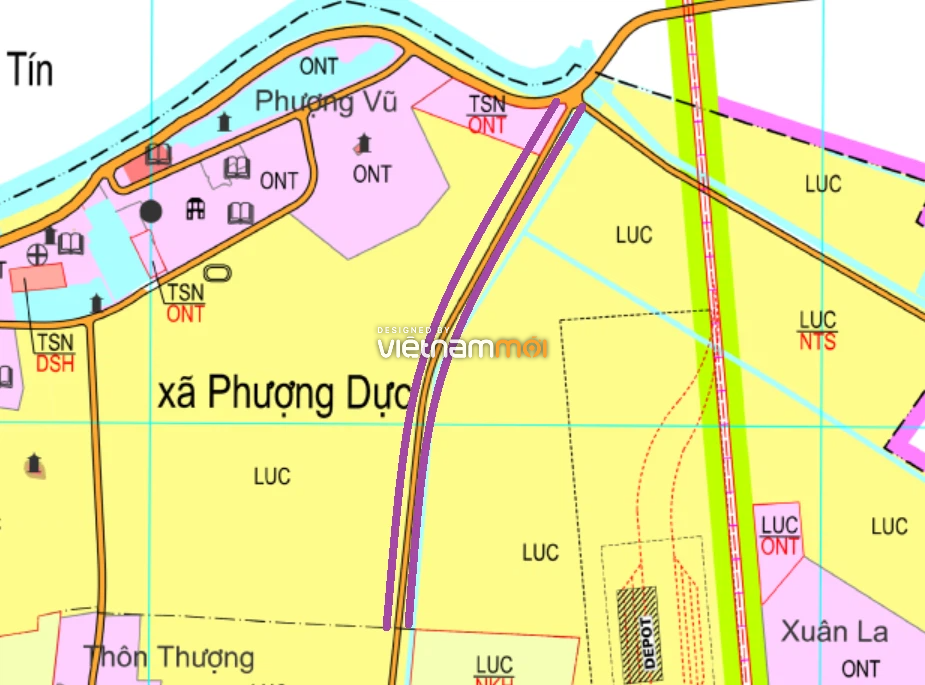 Đường sẽ mở ở xã Phượng Dực, Phú Xuyên, Hà Nội - Ảnh 1. Đường sẽ mở ở xã Phượng Dực, Phú Xuyên, Hà Nội - Ảnh 1.
