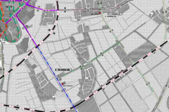 Bản đồ quy hoạch giao thông xã Tảo Dương Văn, Ứng Hoà, Hà Nội thời kỳ 2021 - 2030