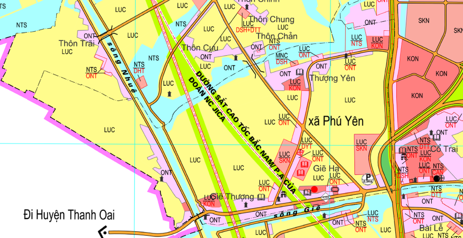 Bản đồ quy hoạch sử dụng đất xã Phú Yên, Phú Xuyên, Hà Nội - Ảnh 2.