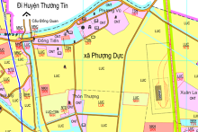 Bản đồ quy hoạch sử dụng đất xã Phượng Dực, Phú Xuyên, Hà Nội