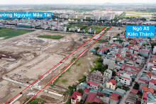Đường sẽ mở theo quy hoạch ở thị trấn Trâu Quỳ, Gia Lâm, Hà Nội (phần 2)