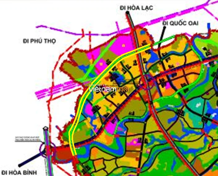 Đường sẽ mở ở thị trấn Xuân Mai, Chương Mỹ, Hà Nội - Ảnh 1. Đường sẽ mở ở thị trấn Xuân Mai, Chương Mỹ, Hà Nội - Ảnh 1.