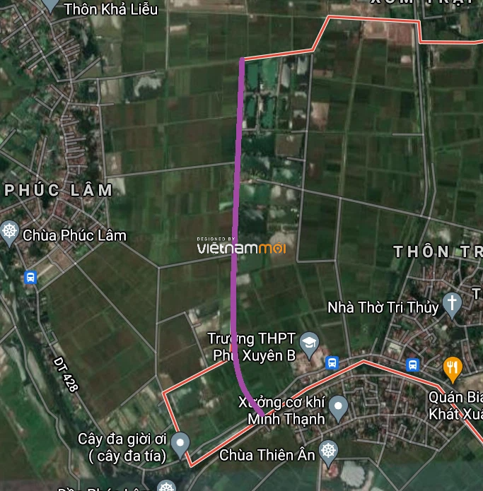 Đường sẽ mở ở xã Tri Thủy, Phú Xuyên, Hà Nội - Ảnh 2. Đường sẽ mở ở xã Tri Thủy, Phú Xuyên, Hà Nội - Ảnh 2.