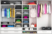 Mách bạn 5 cách sắp xếp tủ quần áo thông minh, tiết kiệm diện tích tối ưu